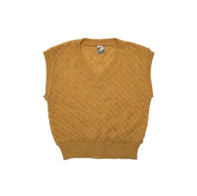 70s, Lofted Yarn, Honeycomb, Rib-Anchored Silhouette