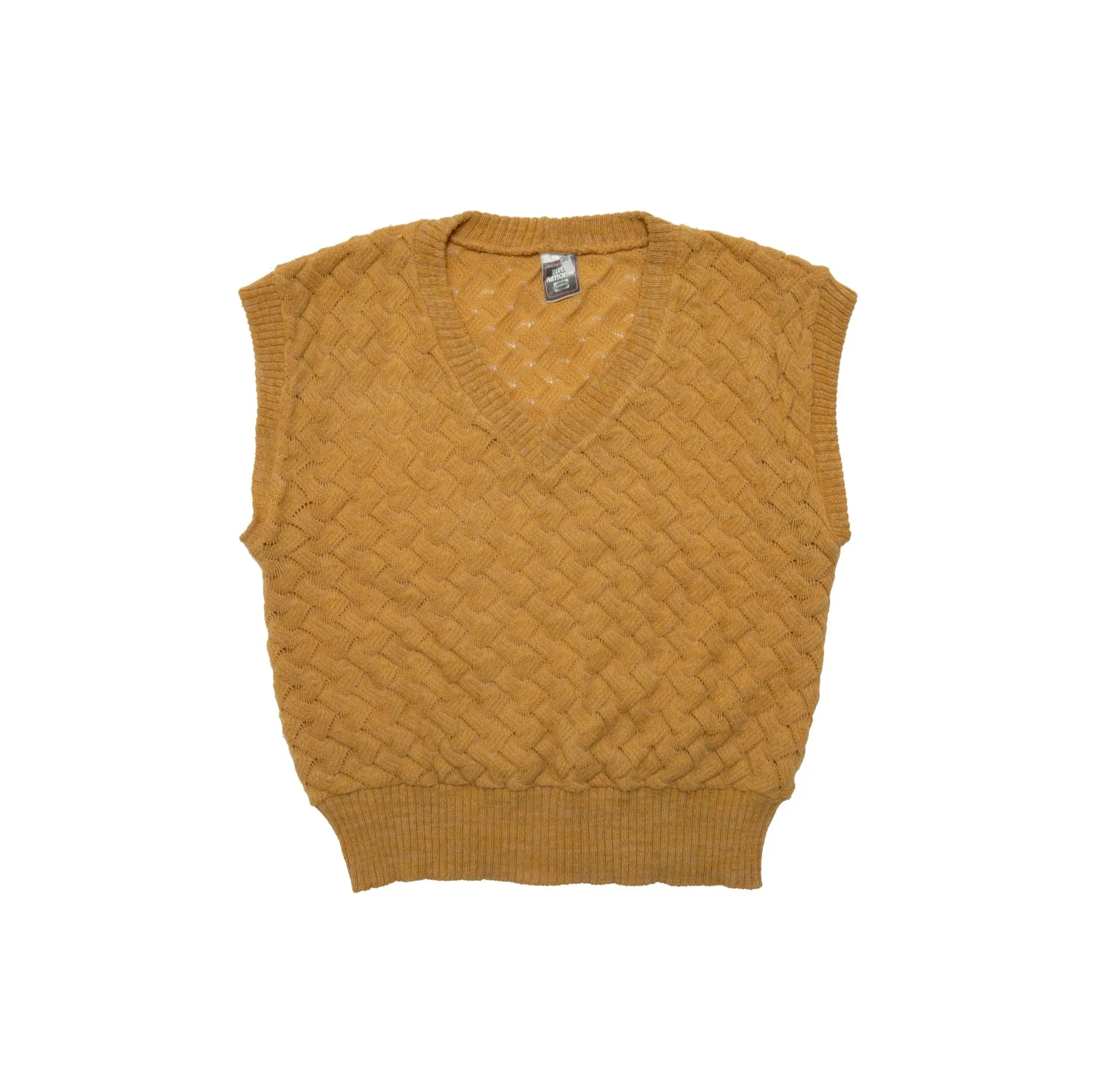 70s, Lofted Yarn, Honeycomb, Rib-Anchored Silhouette