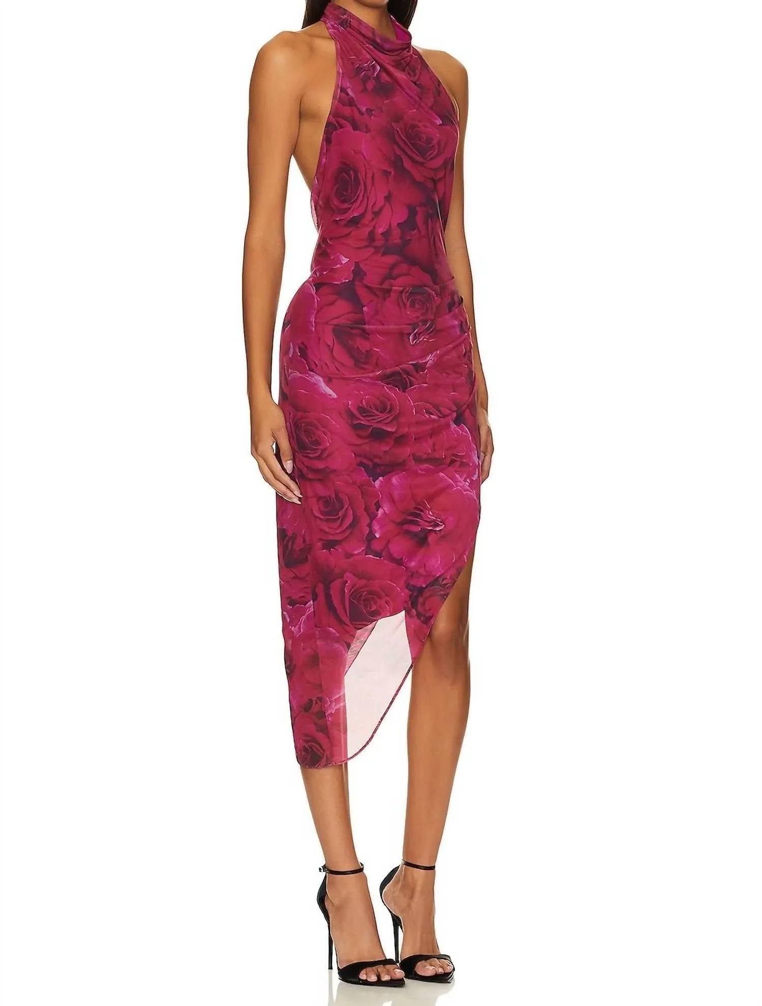 Amanda Uprichard - Samba Halter Midi Dress