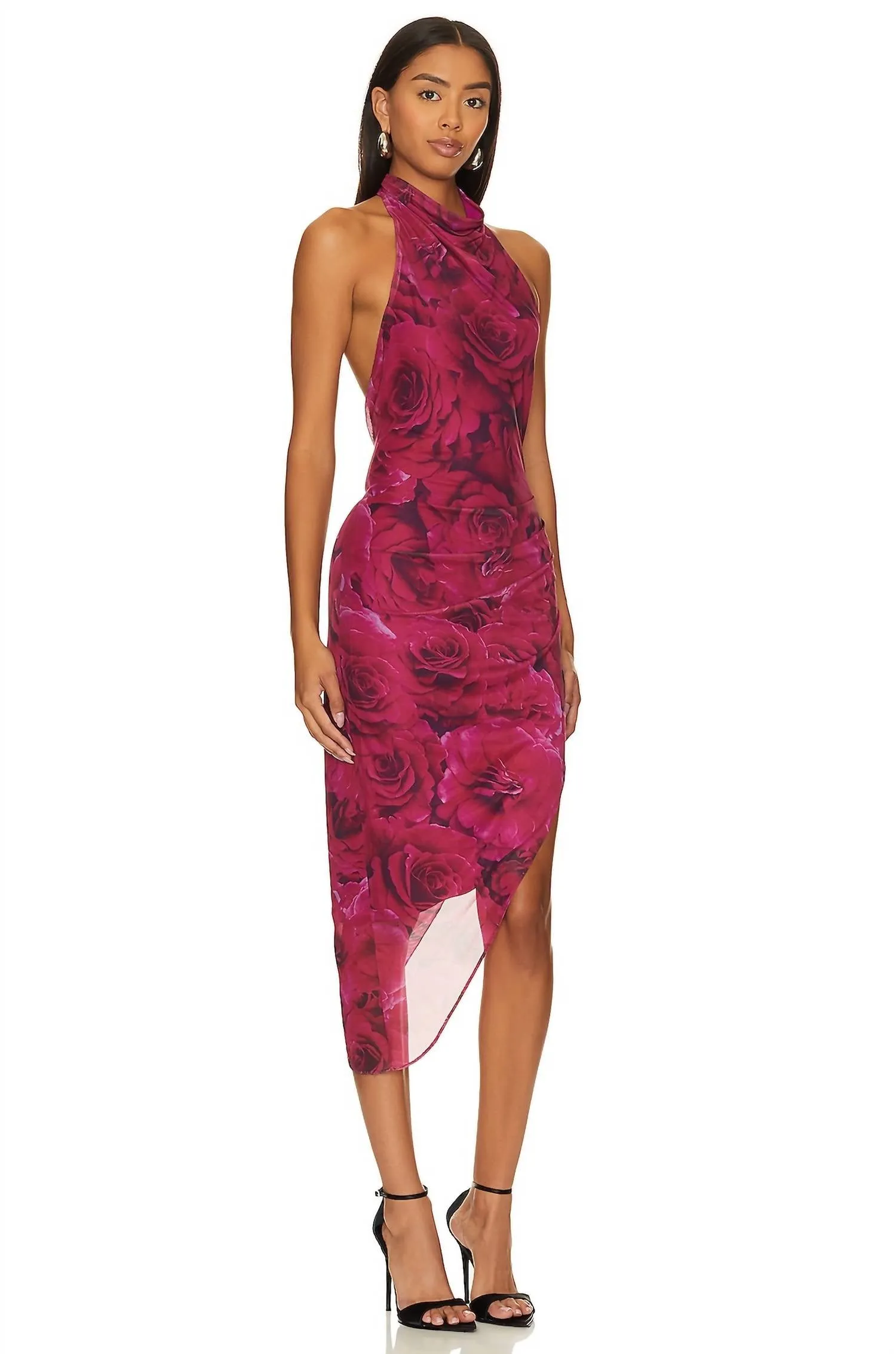 Amanda Uprichard - Samba Halter Midi Dress