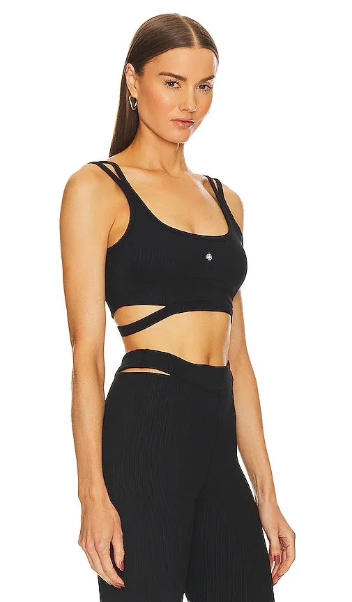 ANINE BING Amari Bra in Black