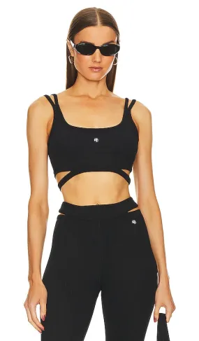 ANINE BING Amari Bra in Black