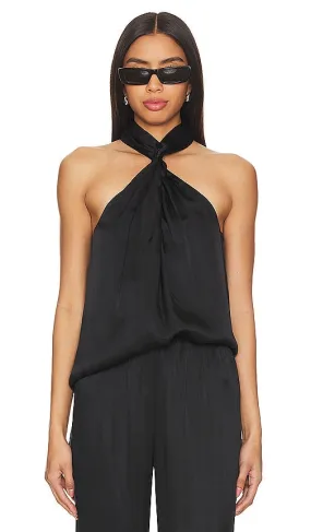 ANINE BING Becca Top in Black