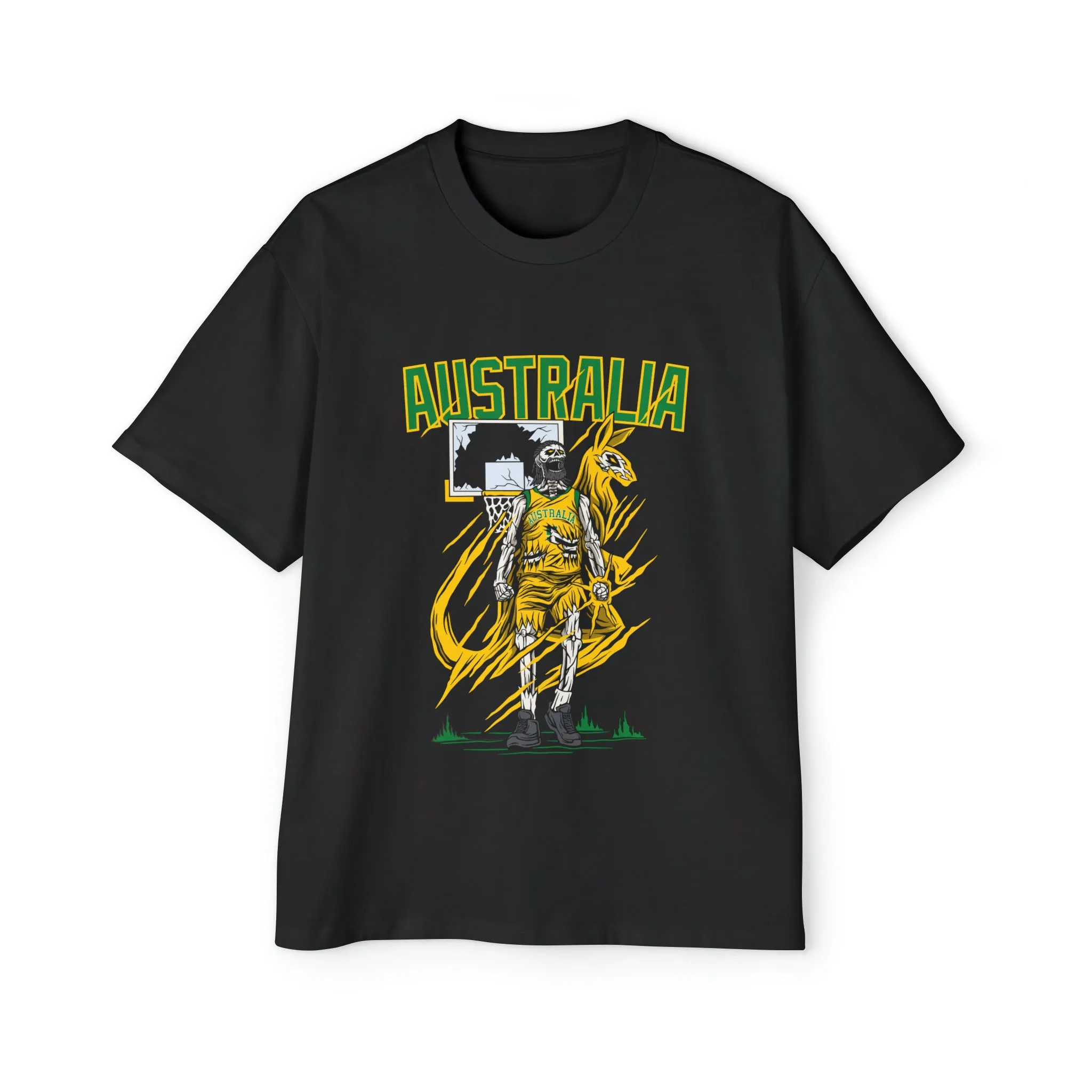 Aussie Scream Team Oversized Heavy Tee