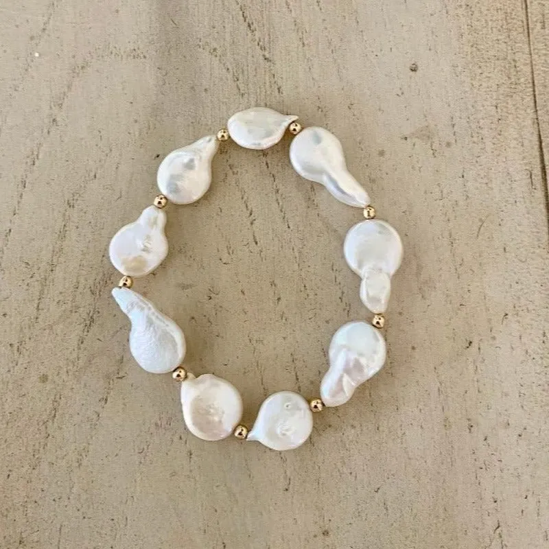 Baroque Pearl Bracelet