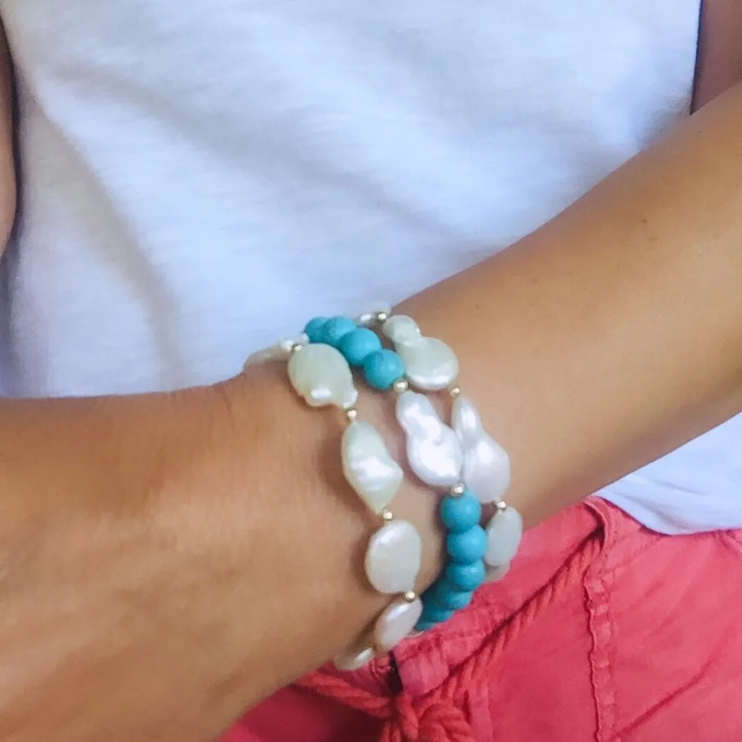 Baroque Pearl Bracelet