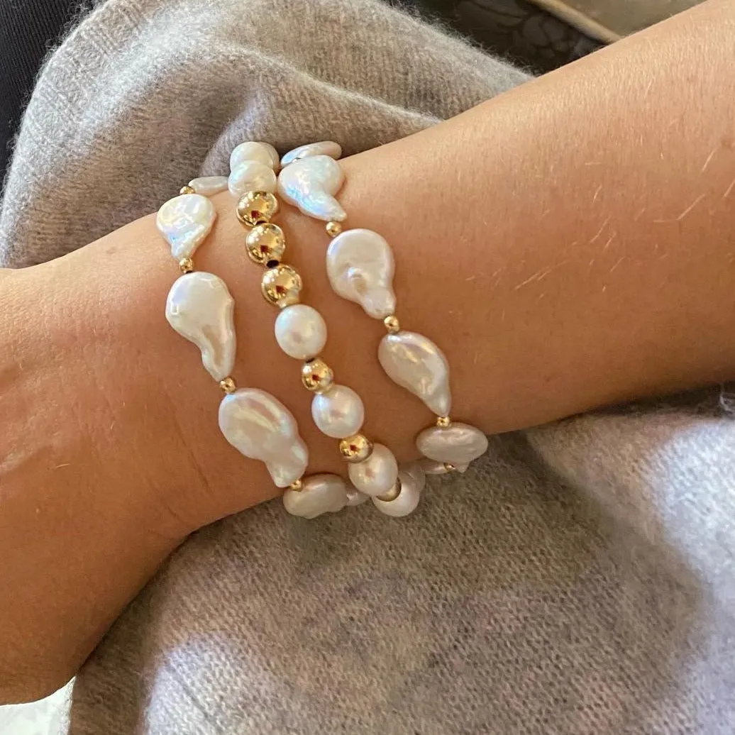 Baroque Pearl Bracelet