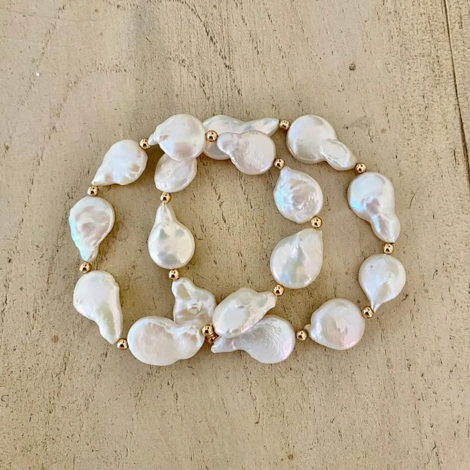 Baroque Pearl Bracelet