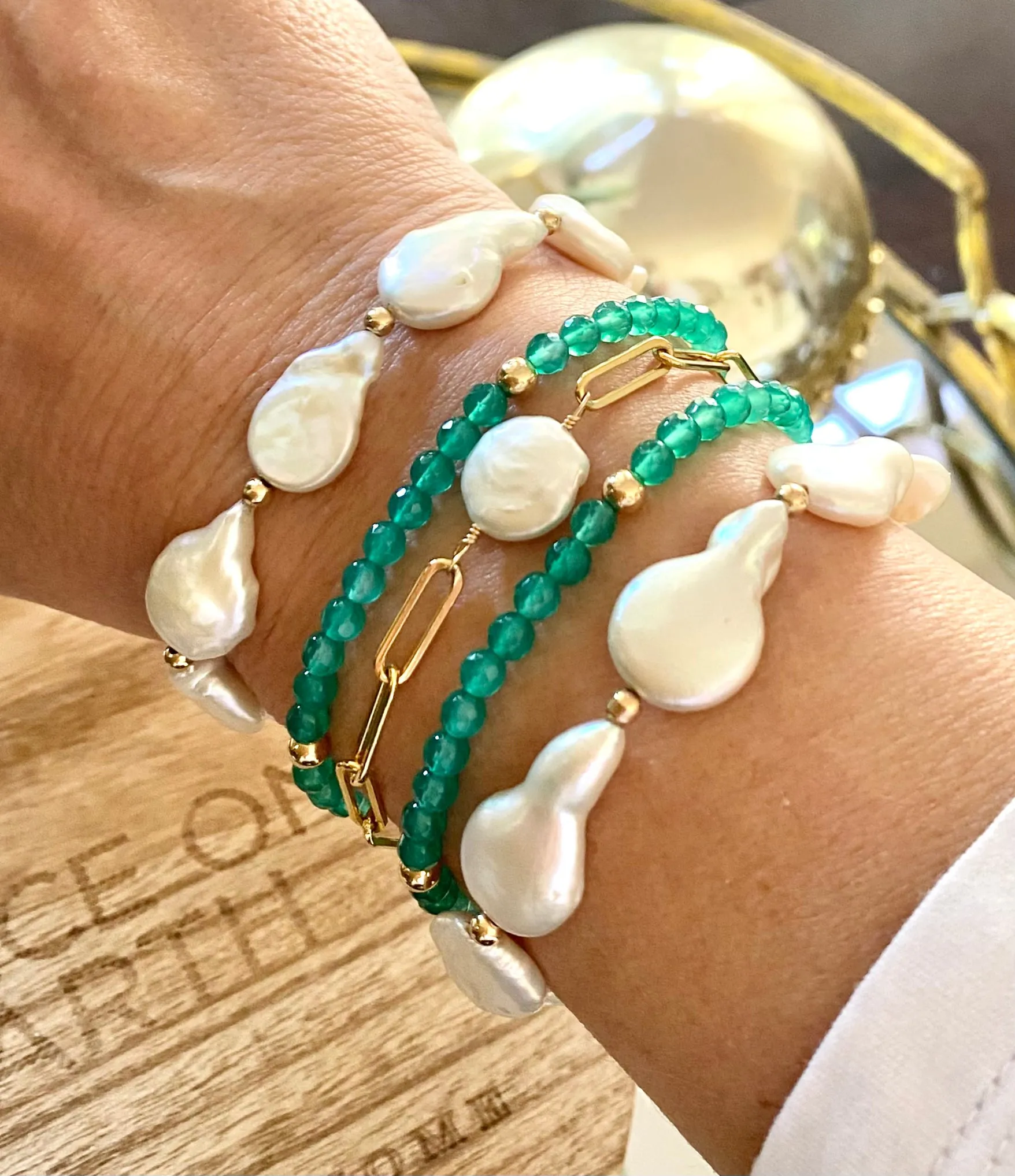 Baroque Pearl Bracelet