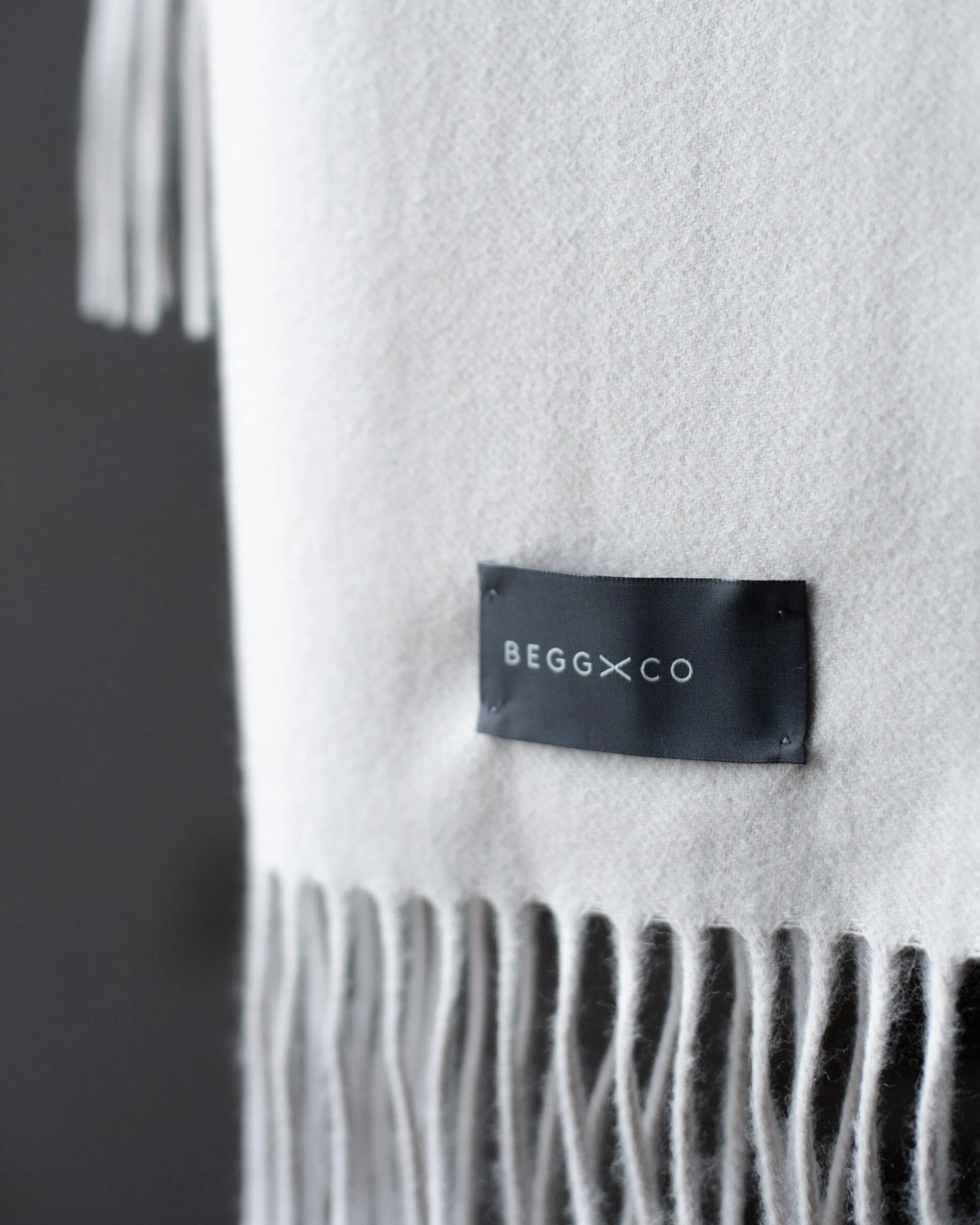 Begg x Co Classic Cashmere Scarf