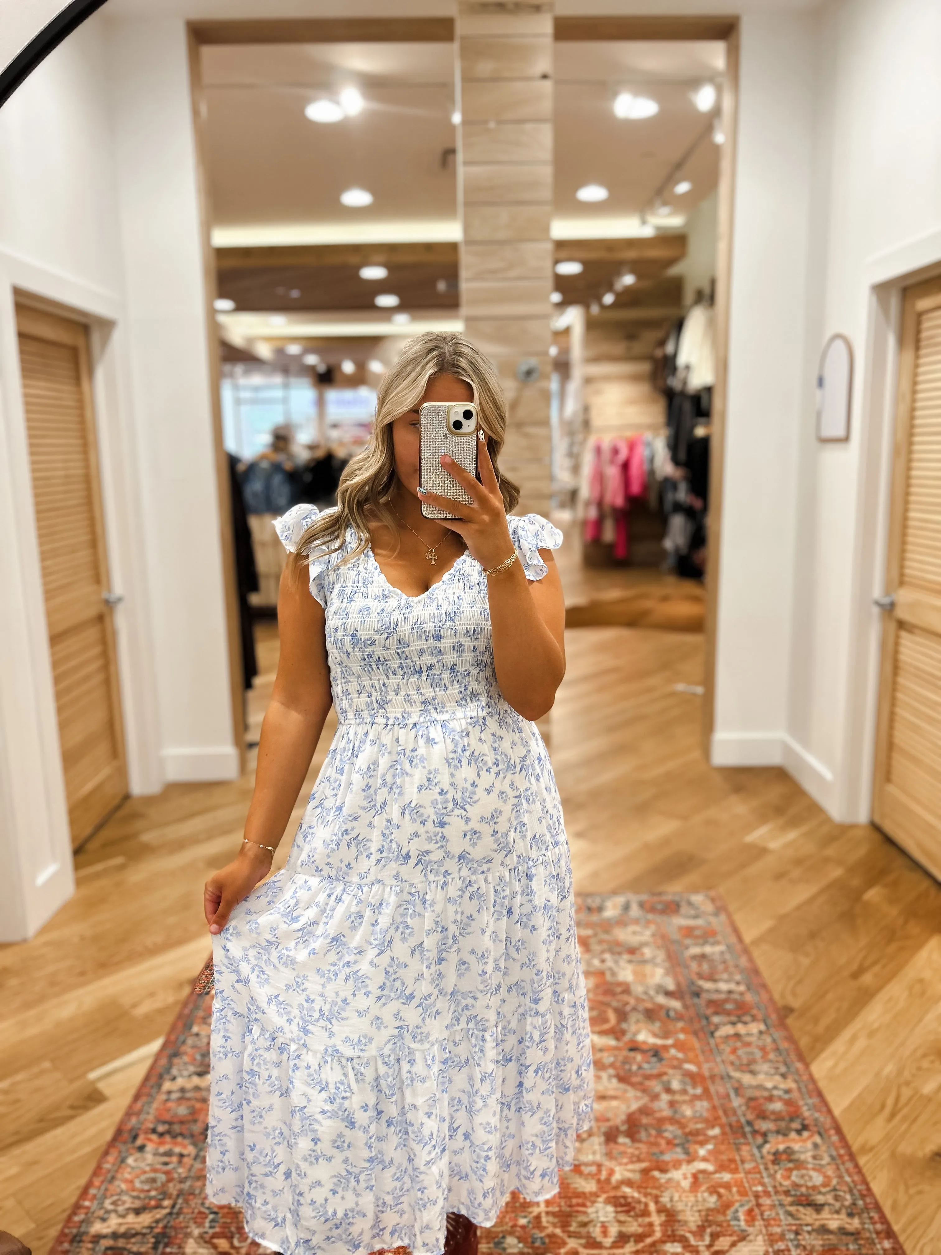 Blue Meadow Dress