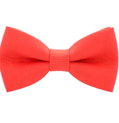 Classic Pre-Tied Bow Tie Formal Solid Tuxedo for Adults