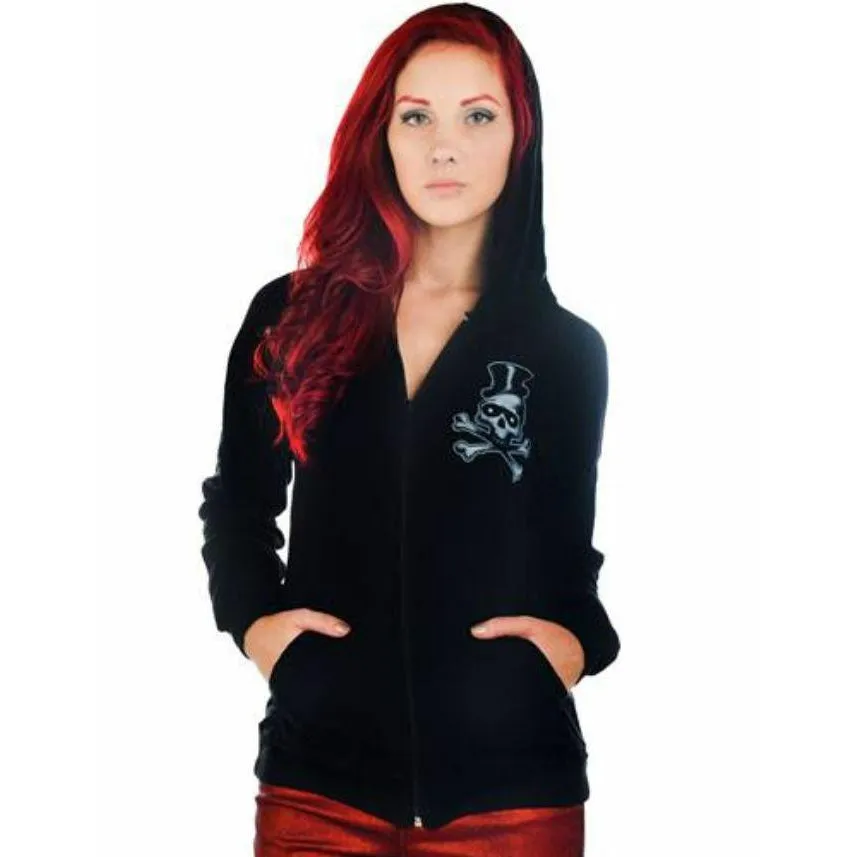 Demon Zipped Long Sleeve Shirt Hoodie