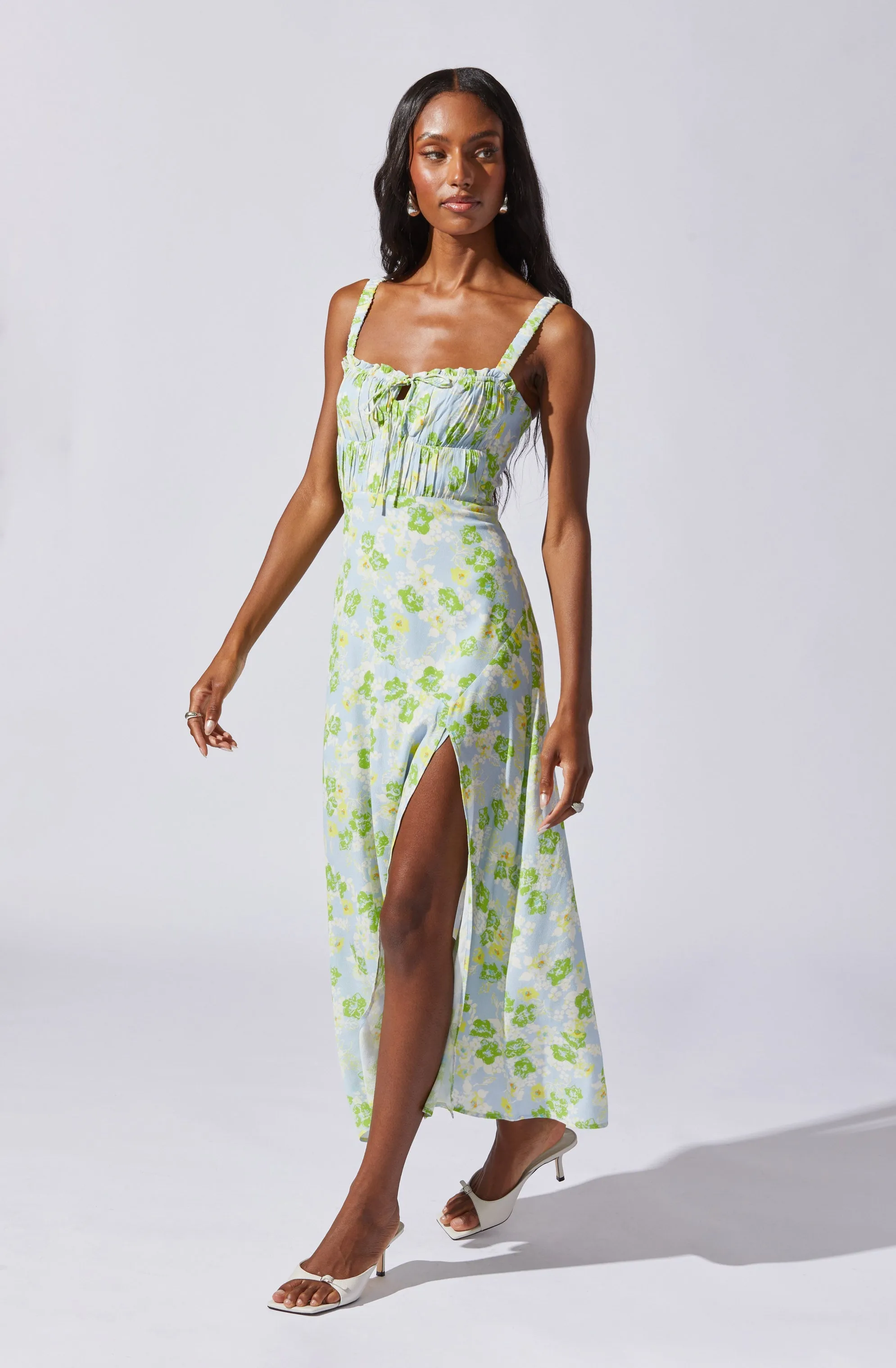 Elsie Floral Midi Dress