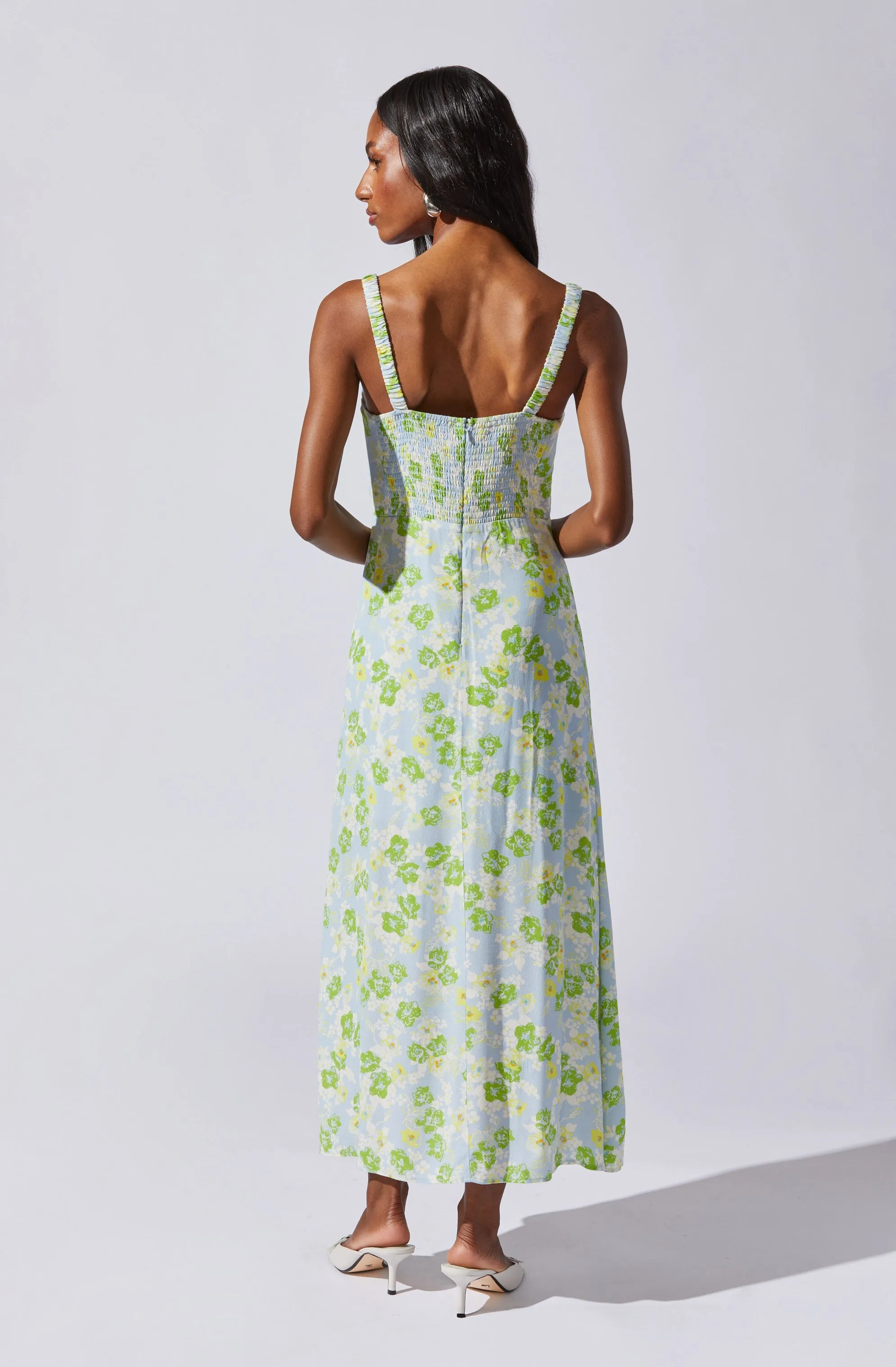 Elsie Floral Midi Dress