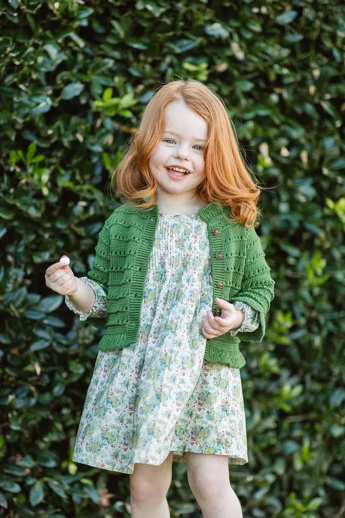 Frances Cardigan in Moss