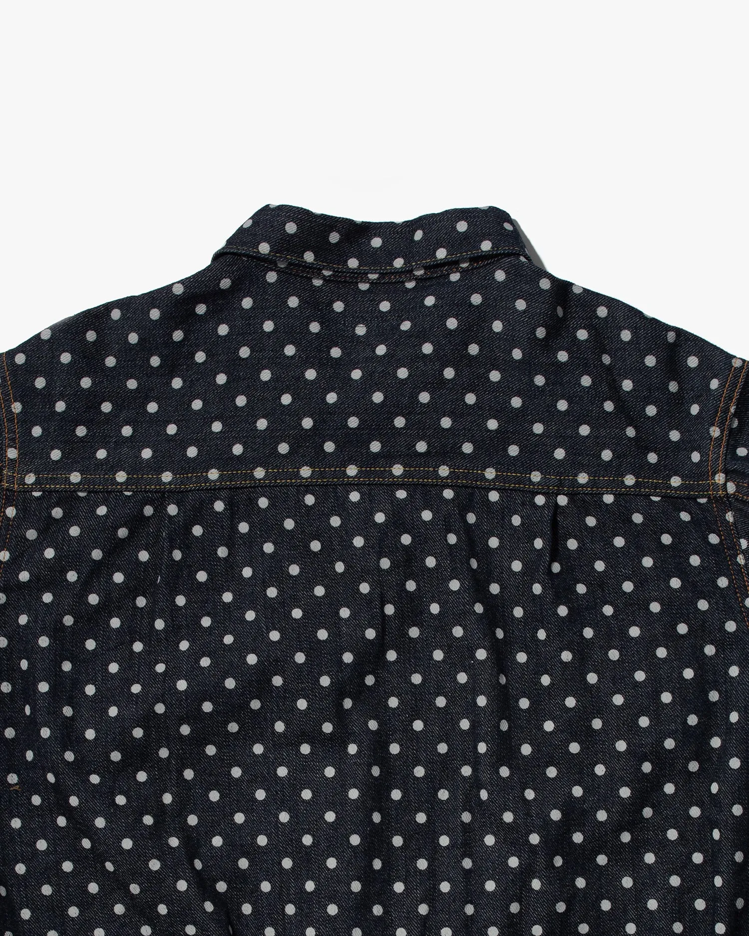 Japanese Repro, Type III Denim Jacket, Kapital, White Polka Dot - M