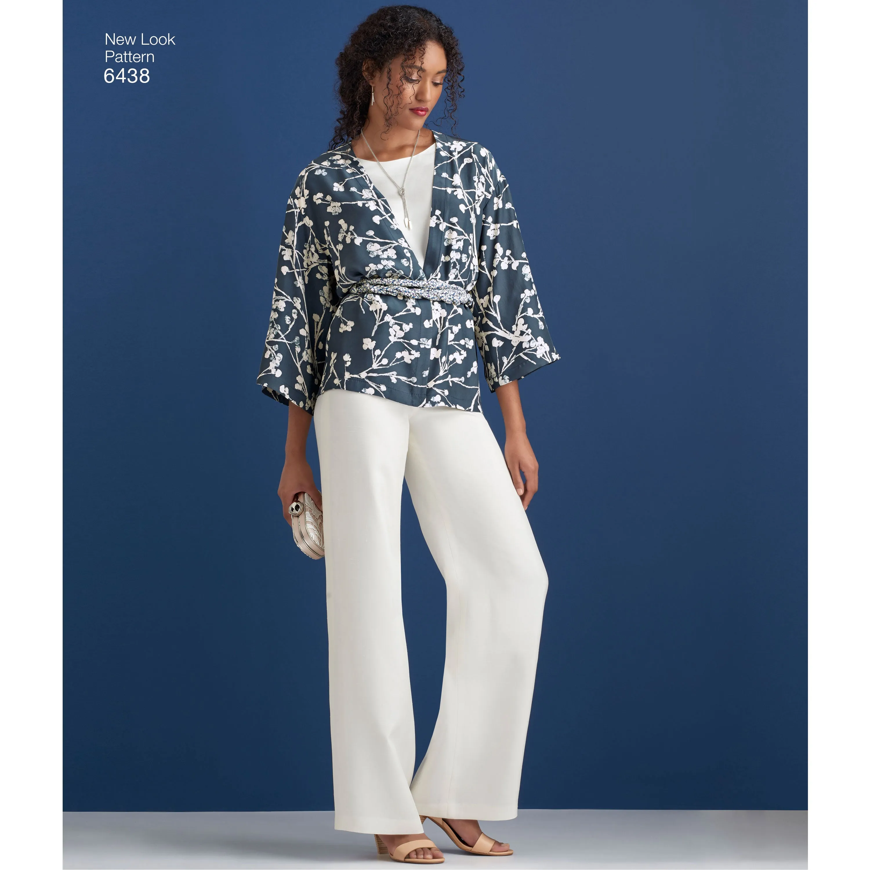 New Look Sewing Pattern 6438 - Misses' Easy Pants, Kimono, and Top