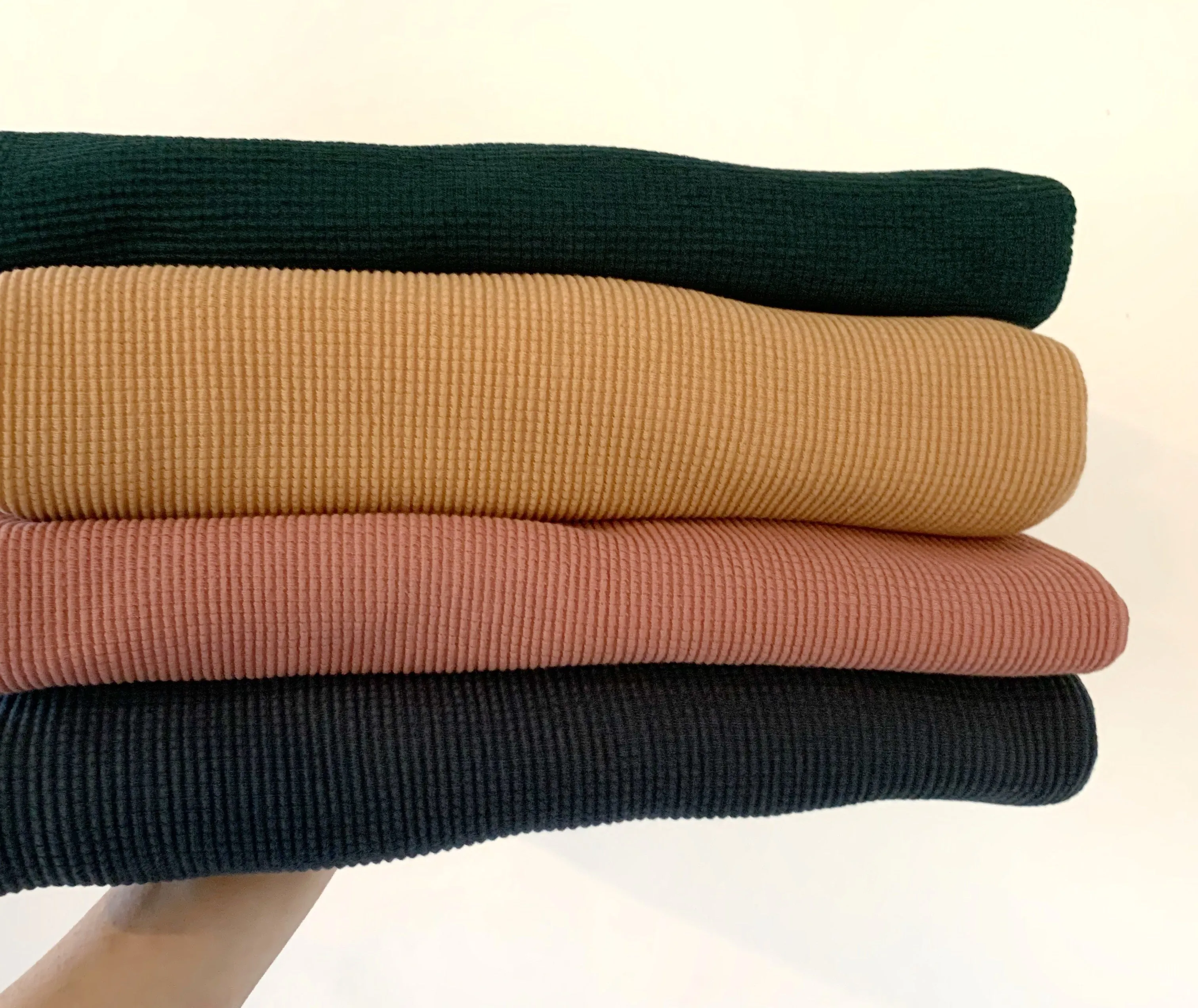 Organic Pecan Brown Waffle Knit
