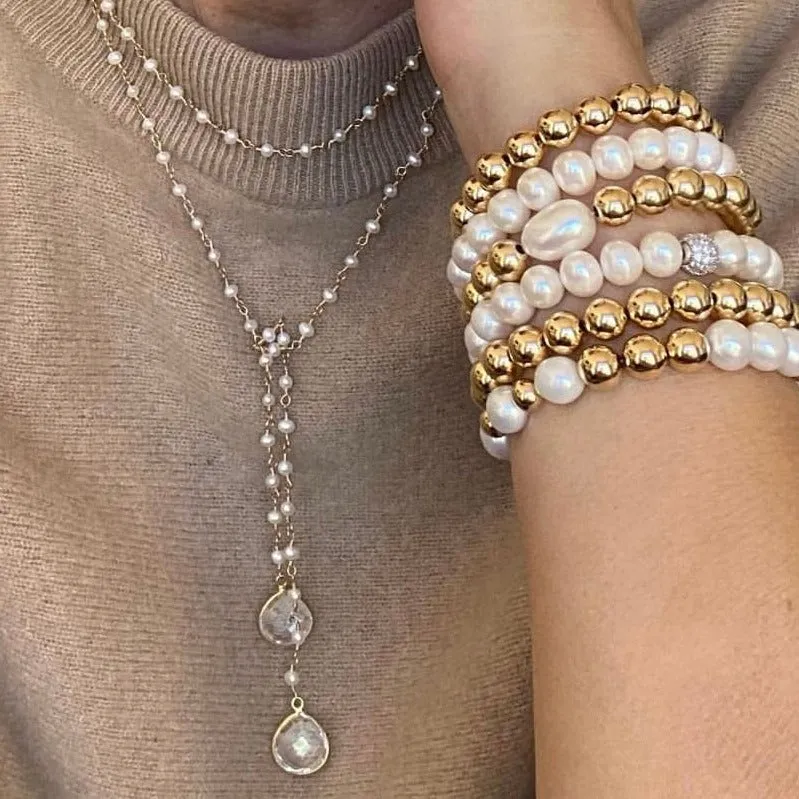 Silver Bead Bracelet Classic