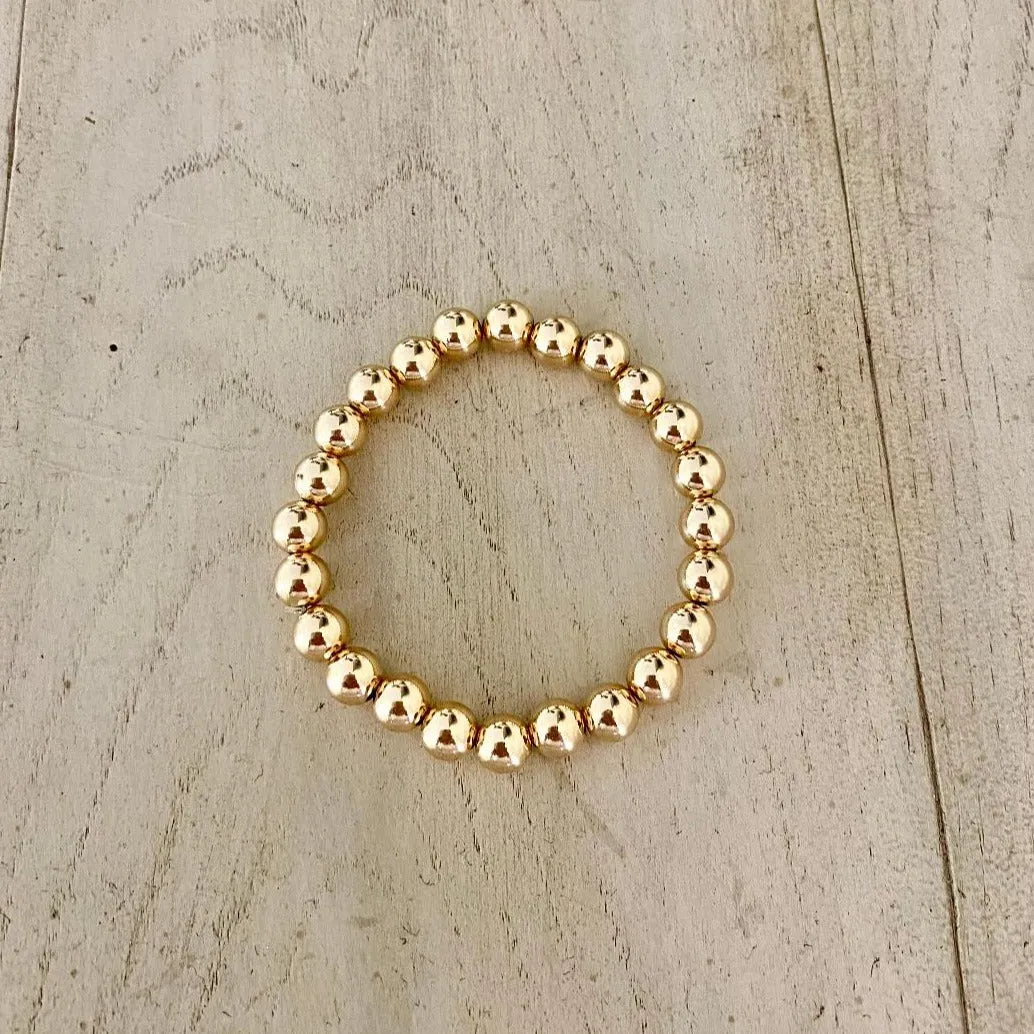 Silver Bead Bracelet Classic