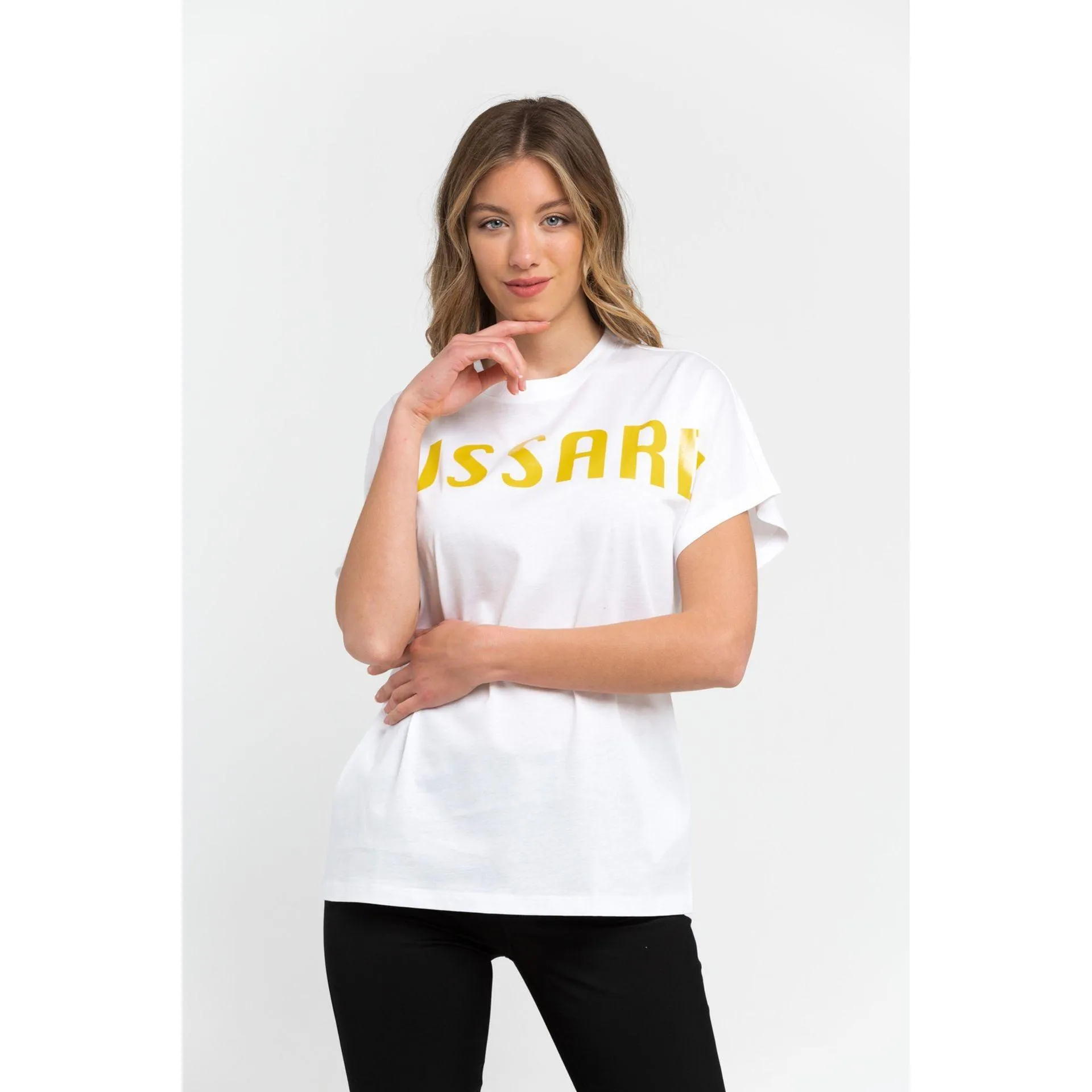Trussardi Women T-Shirts - White Brand T-shirts