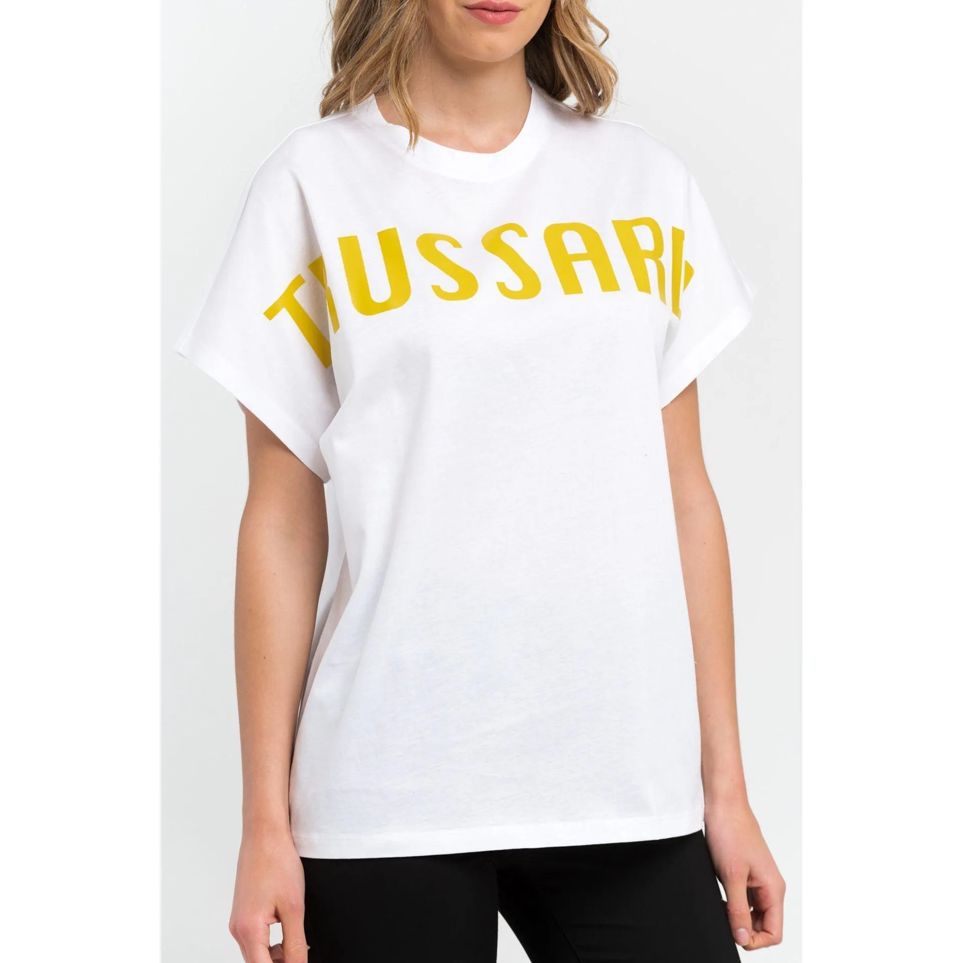 Trussardi Women T-Shirts - White Brand T-shirts