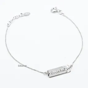 Wanderlust Silver Bracelet